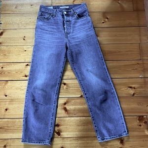 Levi’s Button Fly RibCage Straight Size 26